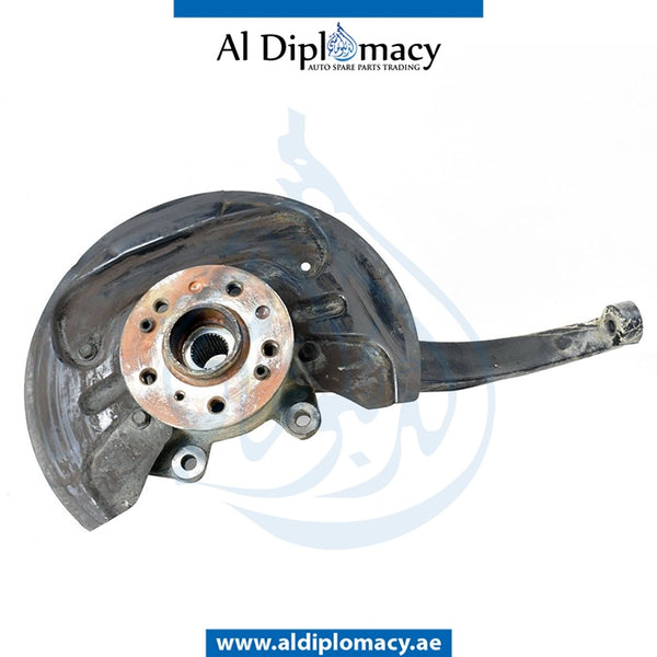 Front Left STEERING Knuckle, EMPTY for Mercedes-Benz M Class W164 (2006-2011) models, Part Number UN-1643301720